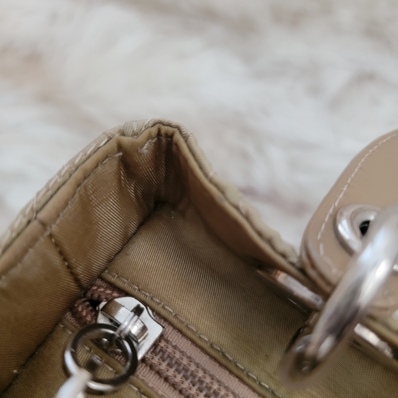 Small Cannage Nylon Lady Dior - Picture 4 of 15
